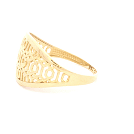 Anillo de Oro Amarillo 18K Calado