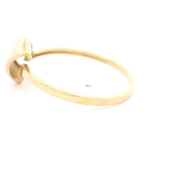 Anillo de Oro Amarillo 18K Ondulado Calado