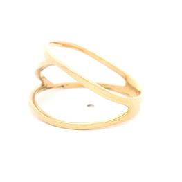 Anillo de Oro Amarillo 18K Zig Zag Calado