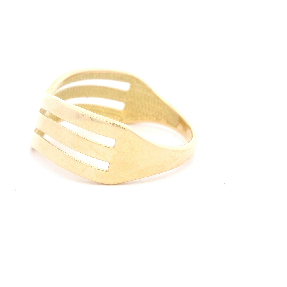 Anillo de Oro Amarillo 18K Calado