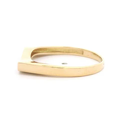 Anillo de Oro Amarillo 18K Cintillo 