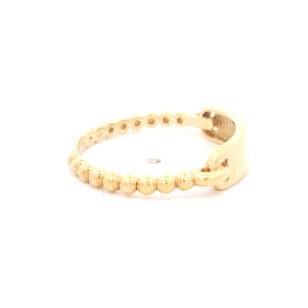 Anillo de Oro Amarillo 18K Cintillo