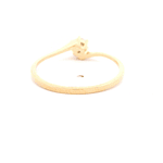 Anillo de Oro Amarillo 18K Solitario con Diamante