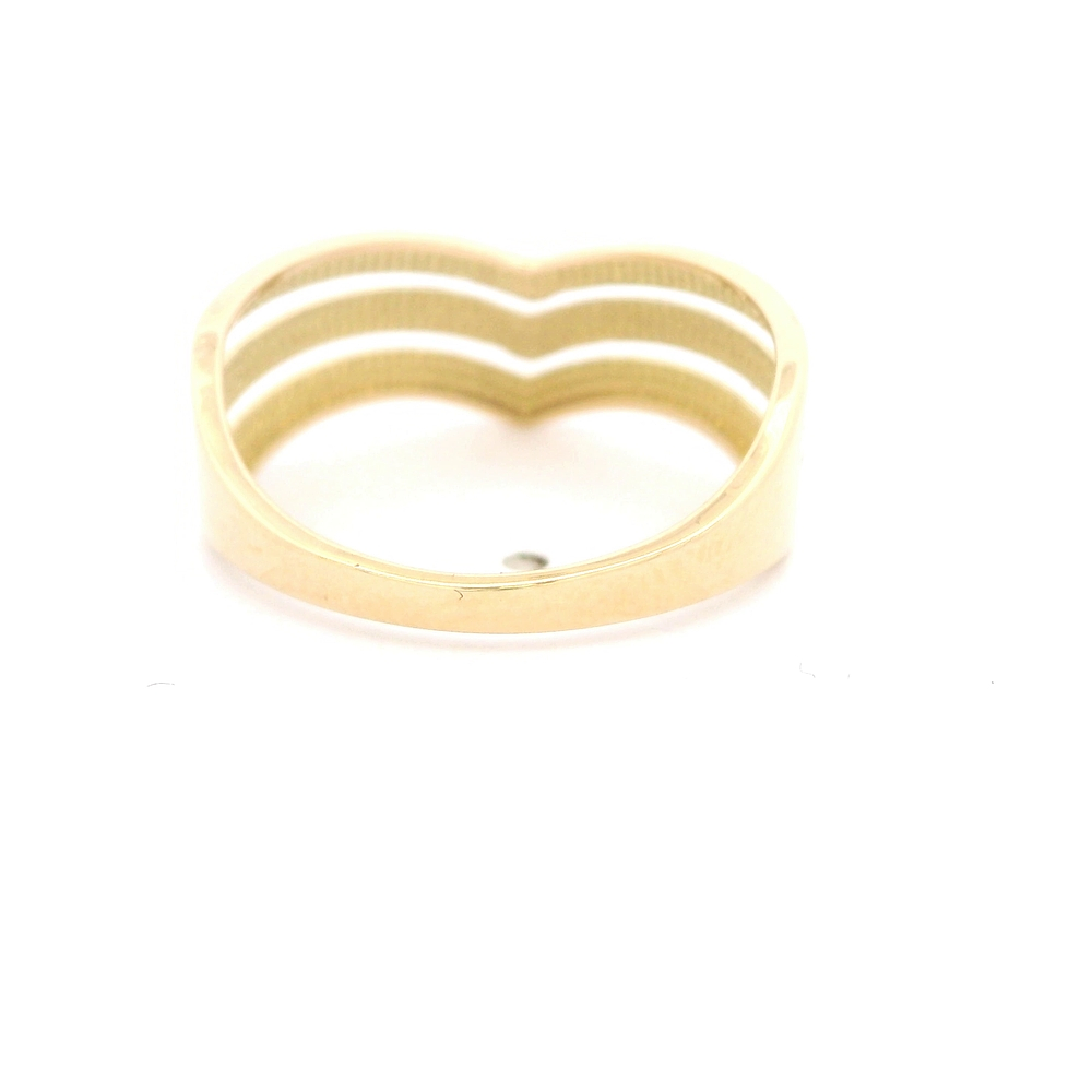 Anillo de Oro Amarillo 18K Calado