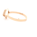Anillo de Oro Amarillo 18K Calado