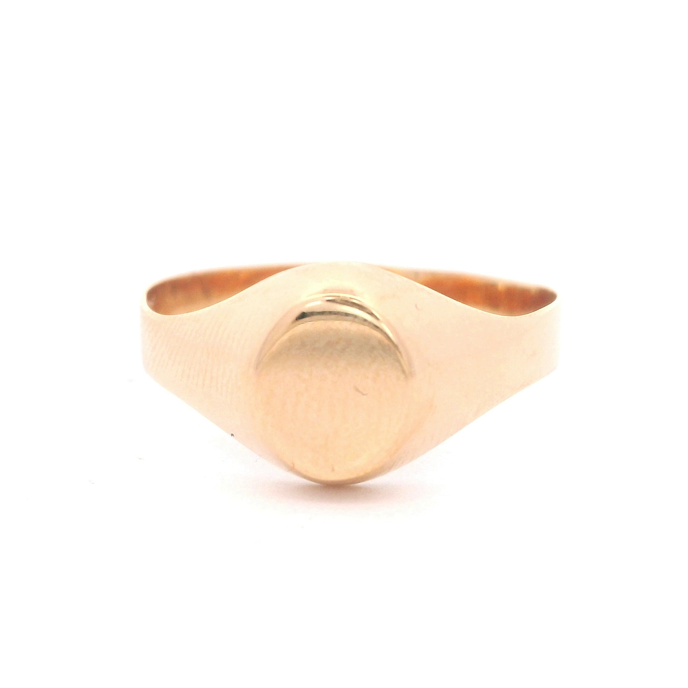 Anillo de Oro Amarillo 18K Sello