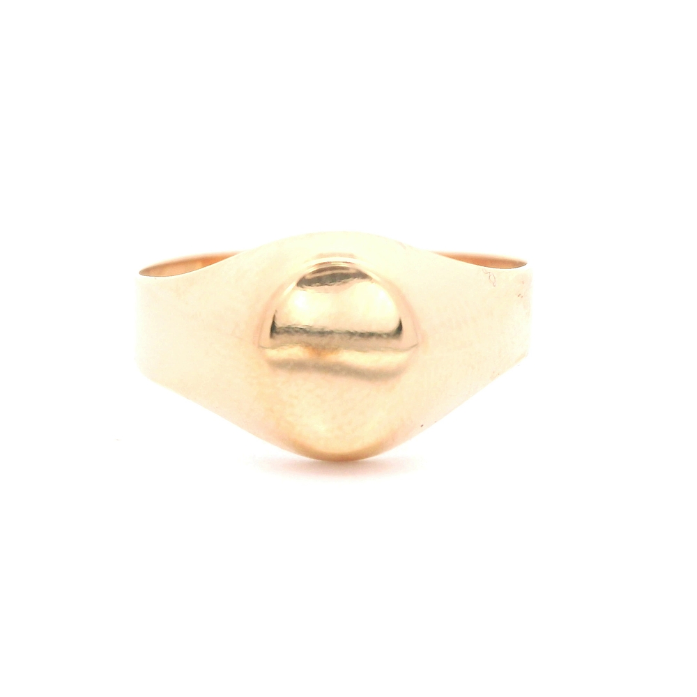 Anillo de Oro Amarillo 18K Sello