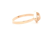 Anillo de Oro Amarillo 18K Calado