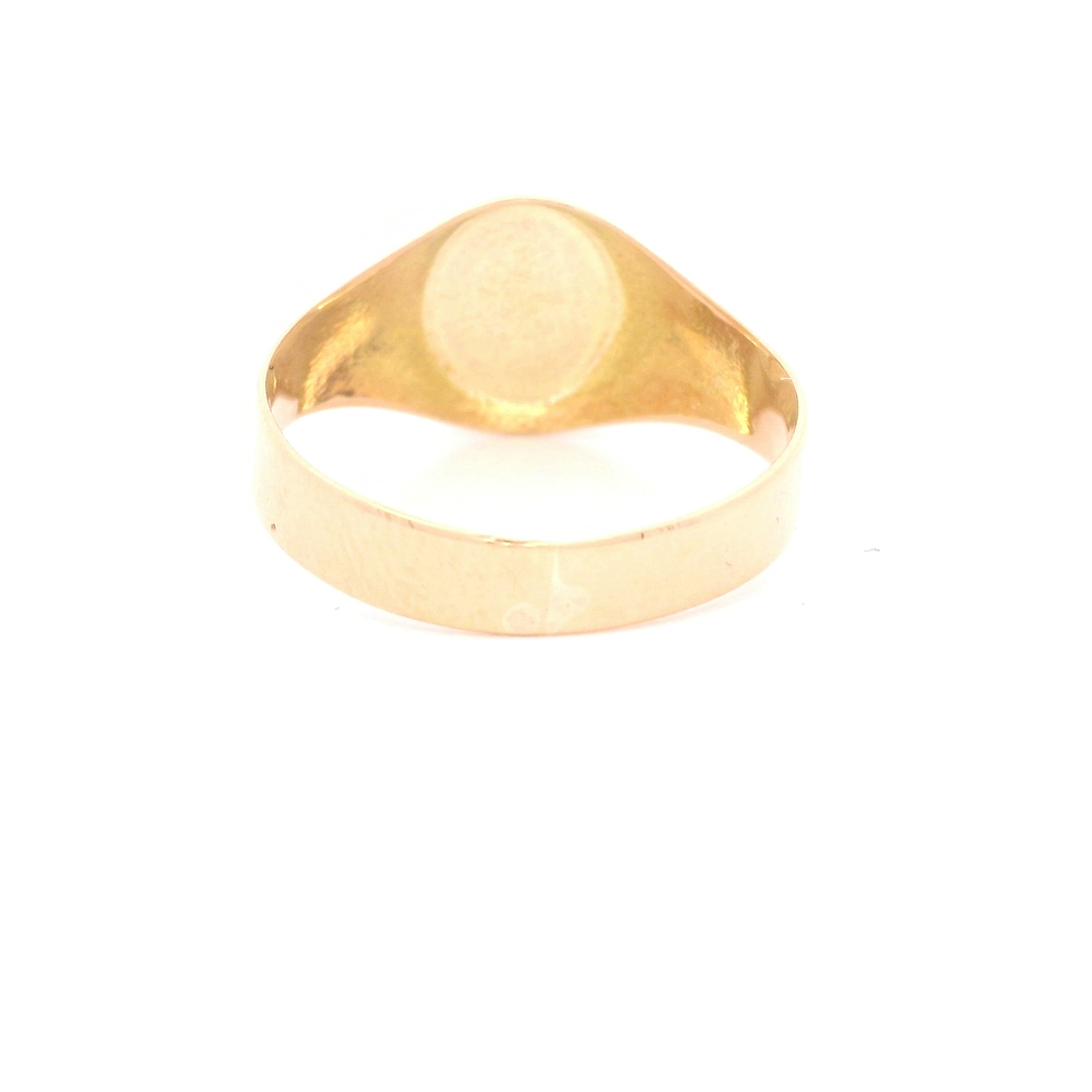 Anillo de Oro Amarillo 18K Sello