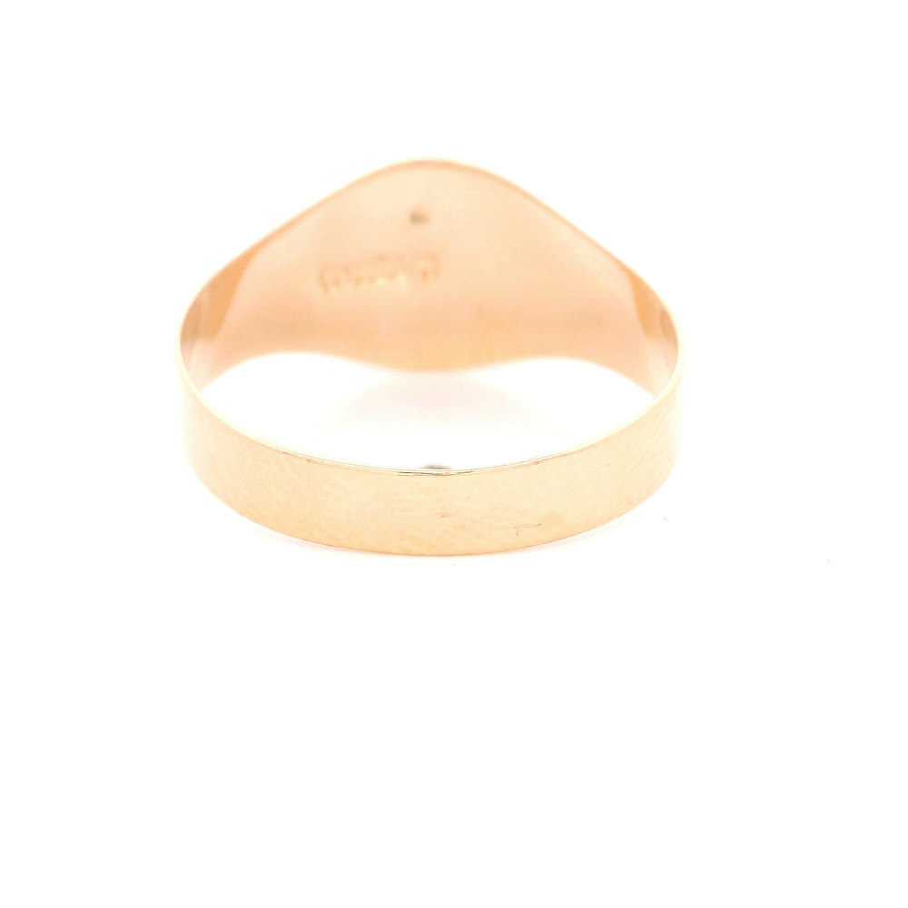 Anillo de Oro Amarillo 18K Sello