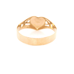 Anillo de Oro Amarillo 18K Sello