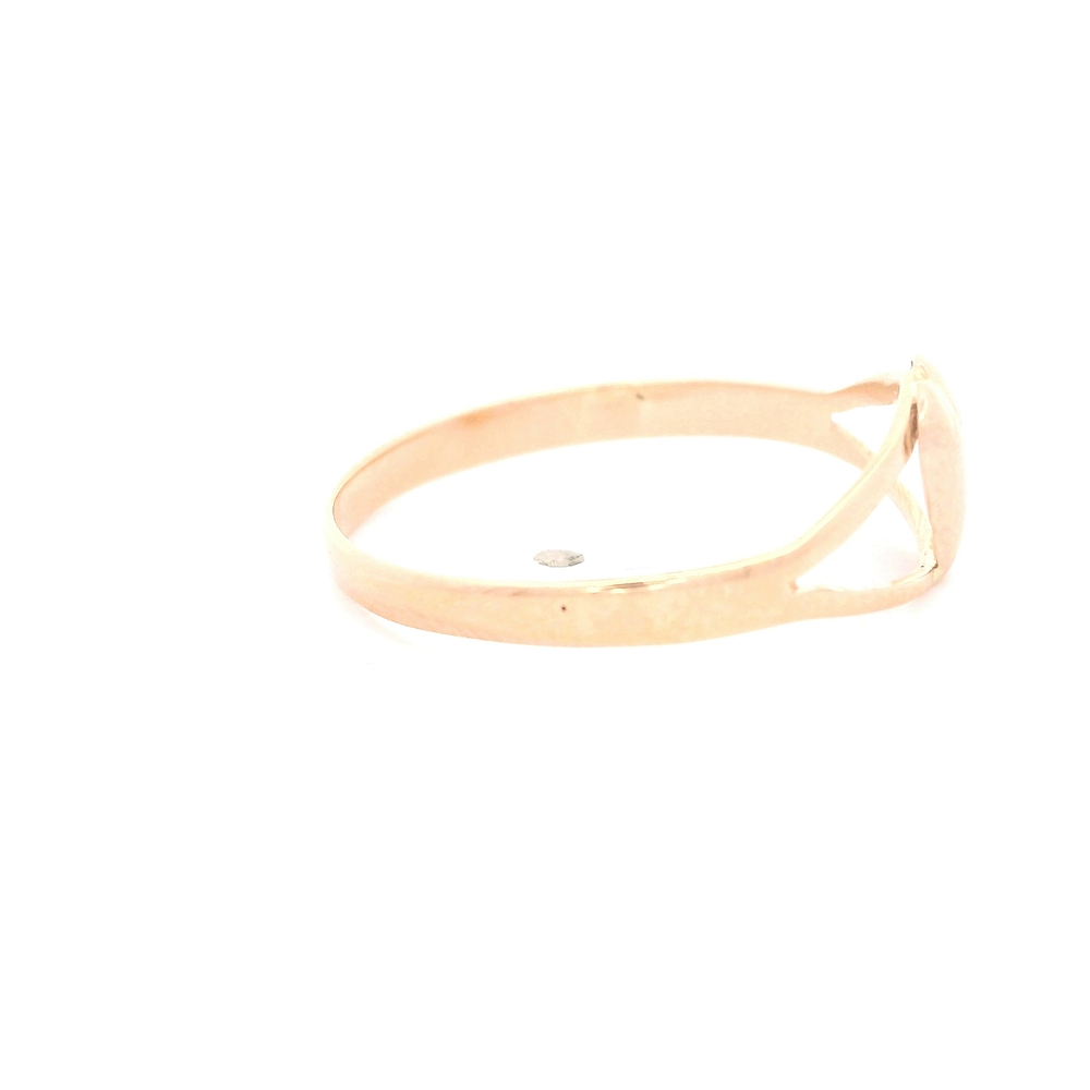 Anillo de Oro Amarillo 18K Calado