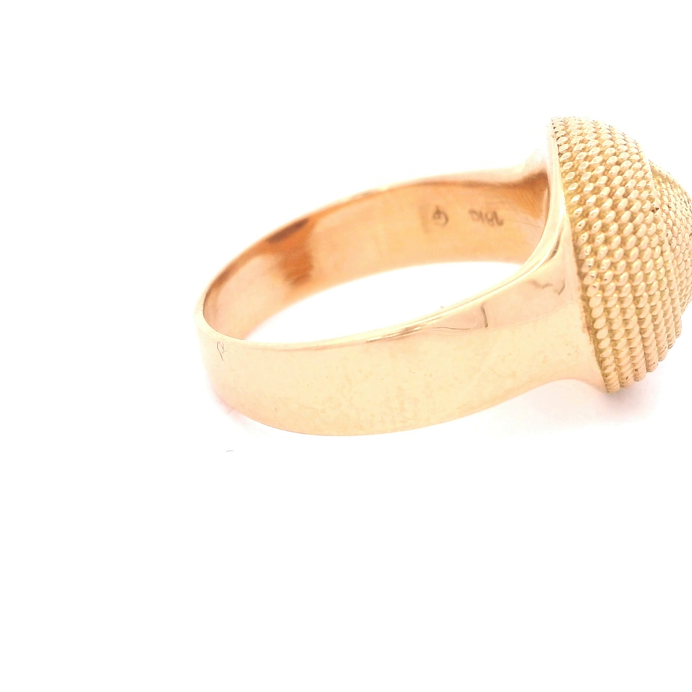 Anillo de Oro Miel 18K Chevalier