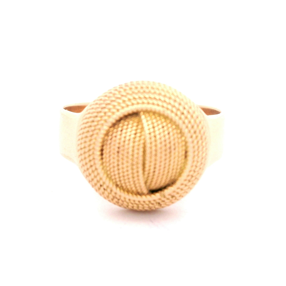 Anillo de Oro Miel 18K Chevalier