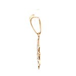 Colgante de Oro Amarillo 18K Flor de Loto 