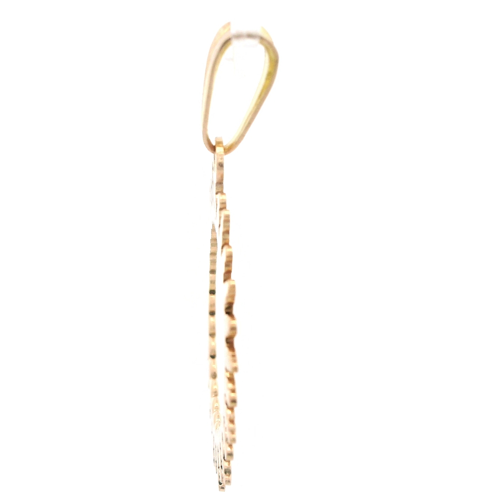 Colgante de Oro Amarillo 18K Sol Calado 