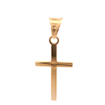 Colgante de Oro Amarillo 18K Cruz 