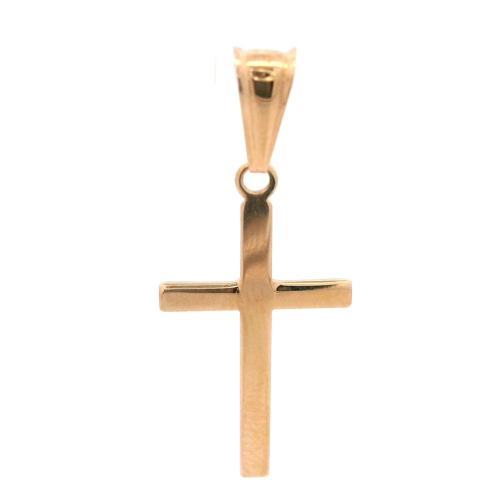 Colgante de Oro Amarillo 18K Cruz 
