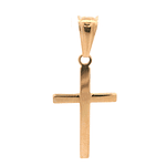 Colgante de Oro Amarillo 18K Cruz 