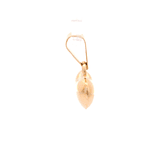 Colgante de Oro Amarillo 18K Corazón Bombe 