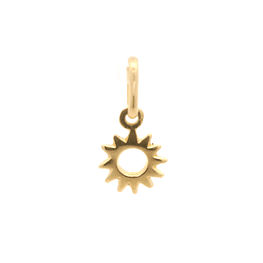 Colgante de Oro Amarillo 18K Sol Calado 