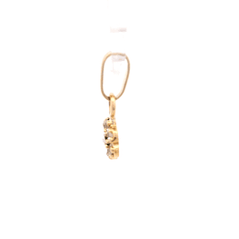 Colgante de Oro Amarillo 18K Flor de Mcp 