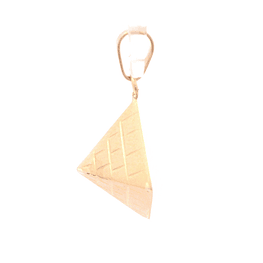 Colgante de Oro Amarillo 18K Piramide 