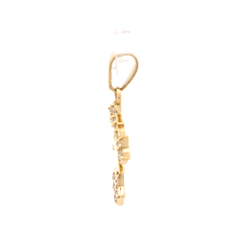 Colgante de Oro Amarillo 18K Estrellas Mcp 