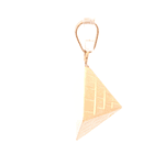 Colgante de Oro Amarillo 18K Piramide 