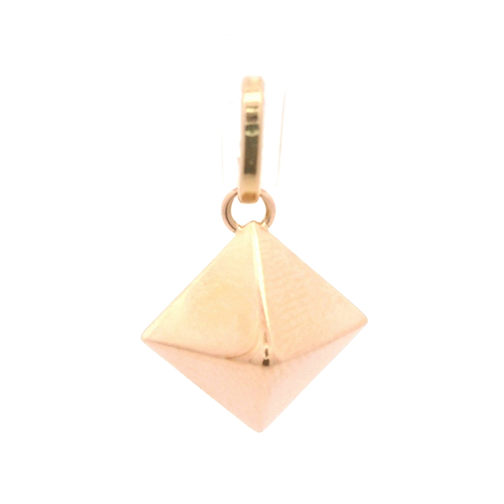 Colgante de Oro Amarillo 18K Piramide 
