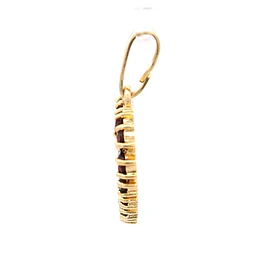 Colgante de Oro Amarillo 18K Corazón Calado, P 