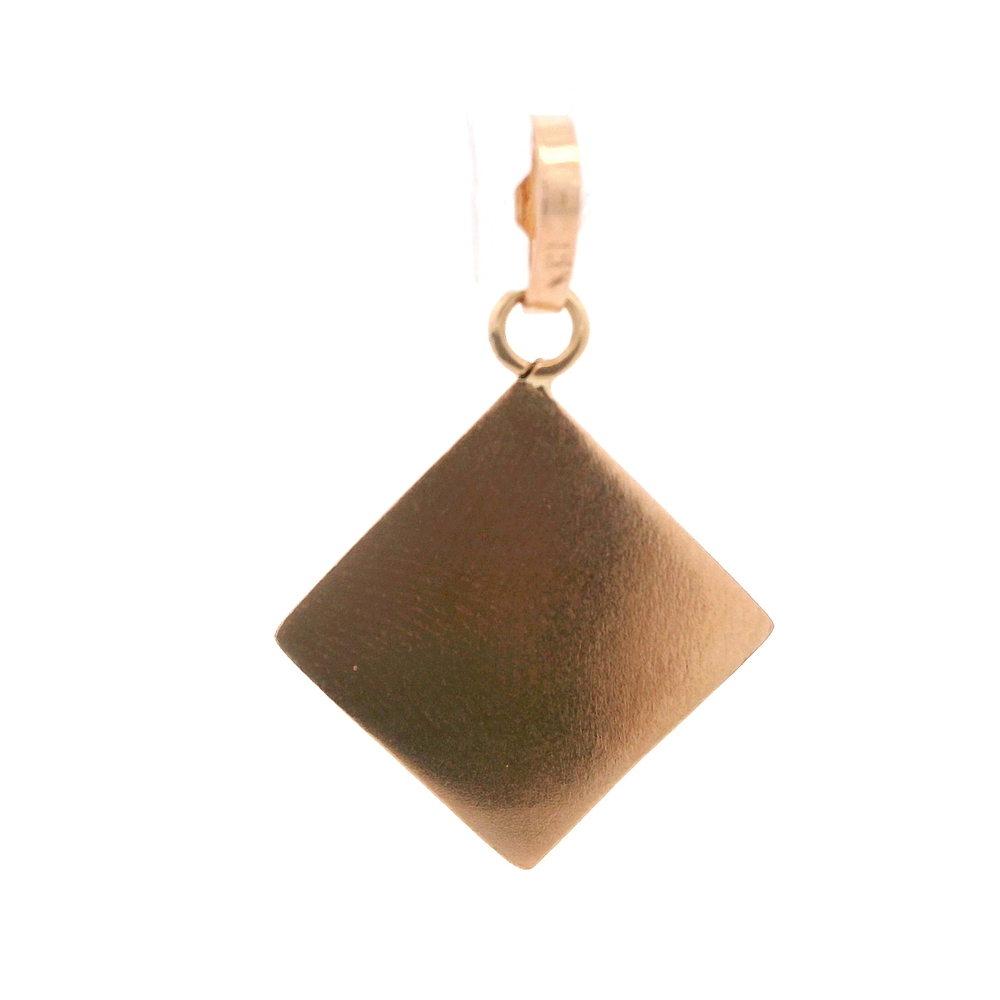 Colgante de Oro Amarillo 18K Piramide 