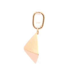 Colgante de Oro Amarillo 18K Piramide 