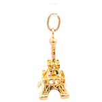 Colgante de Oro Amarillo 18K Torre Eiffel 