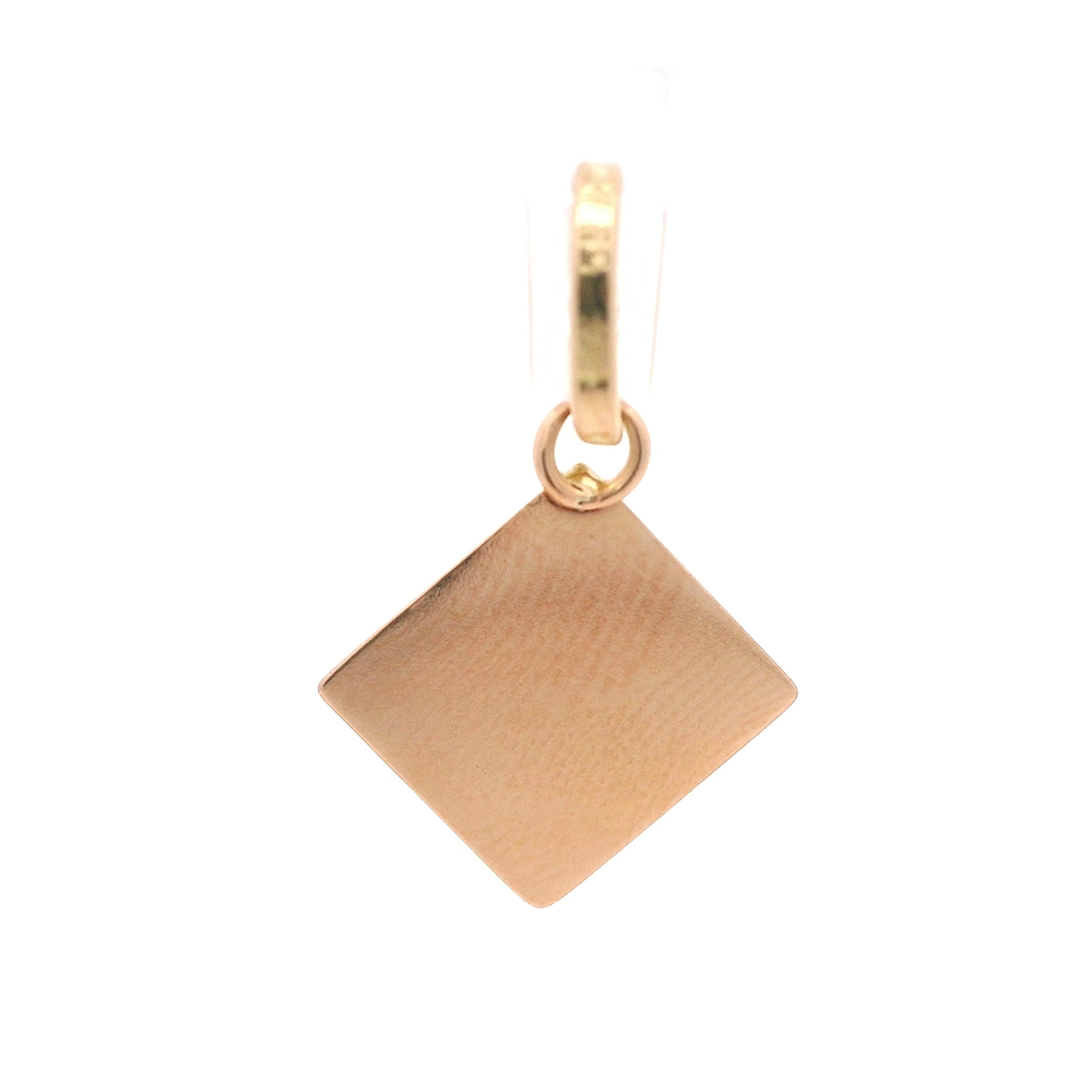 Colgante de Oro Amarillo 18K Piramide 