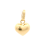 Colgante de Oro Amarillo 18K Corazón Bombe 