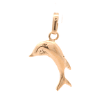 Colgante de Oro Amarillo 18K Delfin 