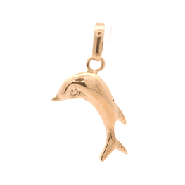 Colgante de Oro Amarillo 18K Delfin 