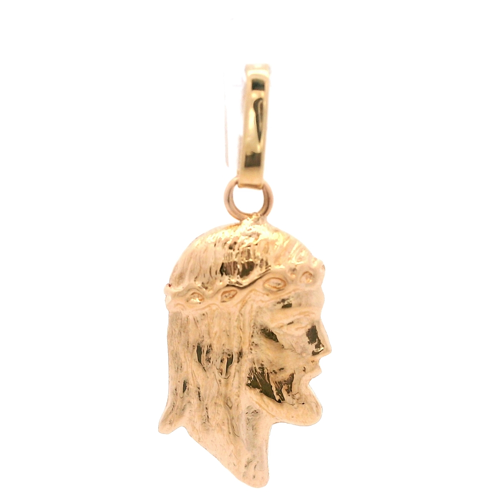 Colgante de Oro Amarillo 18K Rostro Jesus 