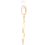 Colgante de Oro Amarillo 18K Niños Tallados 