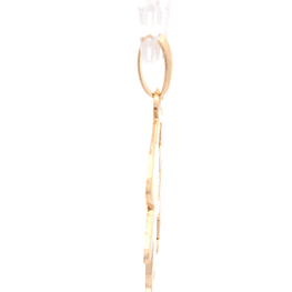 Colgante de Oro Amarillo 18K Niños Tallados 