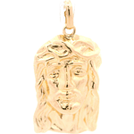 Colgante de Oro Amarillo 18K Rostro Jesus 