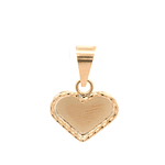 Colgante de Oro Amarillo 18K Corazón 