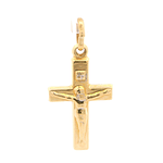 Colgante de Oro Amarillo 18K Crucifijo 
