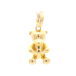 Colgante de Oro Amarillo 18K Oso 