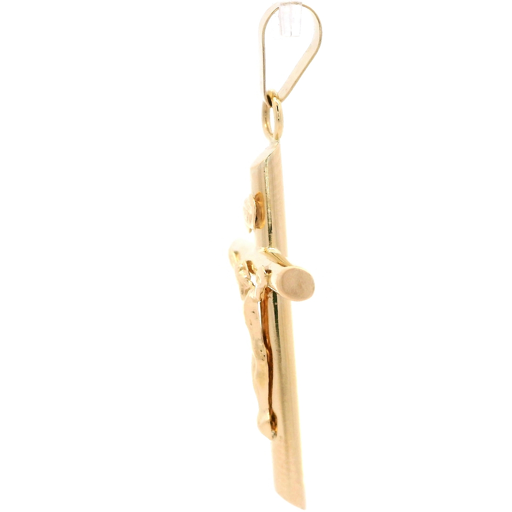 Colgante de Oro Amarillo 18K Crucifijo 