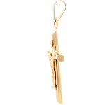 Colgante de Oro Amarillo 18K Crucifijo 