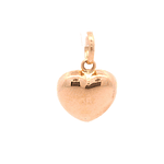 Colgante de Oro Amarillo 18K Corazón Tallado 