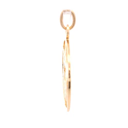 Colgante de Oro Amarillo 18K Estrella David 