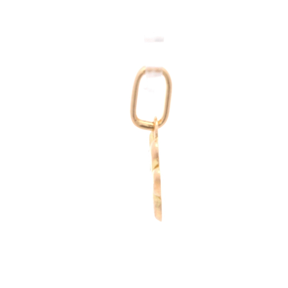 Colgante de Oro Amarillo 18K Huella 